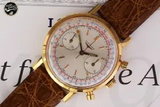 Foto 2 di 3: Longines 30Ch ref. 7415 FlyBack in oro rosa