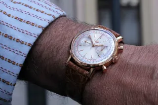 Foto 3 di 3: Longines 30Ch ref. 7415 FlyBack in oro rosa