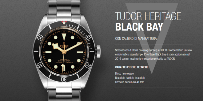 Un marchio evocativo: Orologi Tudor 