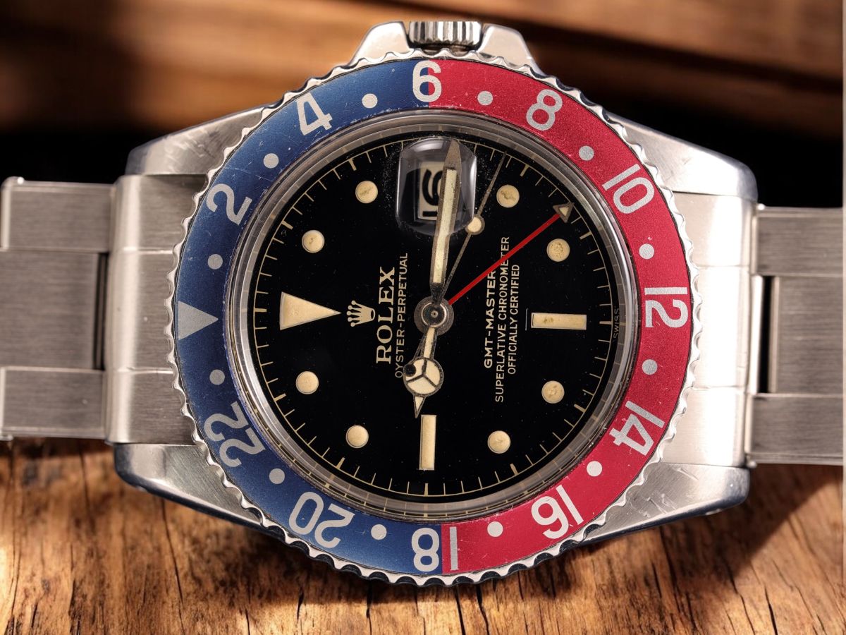 Rolex Gmt Master Cornino ref. 1675 quadrante Gilt Underline con Garanzia – Riservato