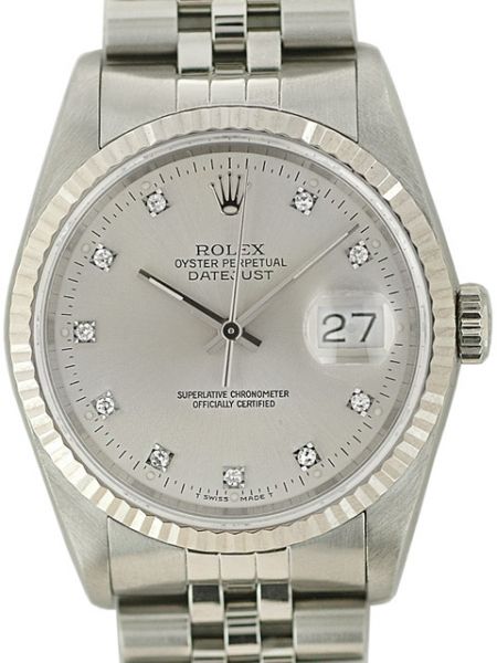 Rolex Datejust Quad. Diamanti Originale SCAT/GAR art. Rz237