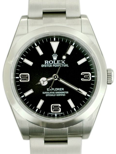 Rolex Explorer I 39mm Ref. 214270 COME NUOVO 09/2016 art. Re948