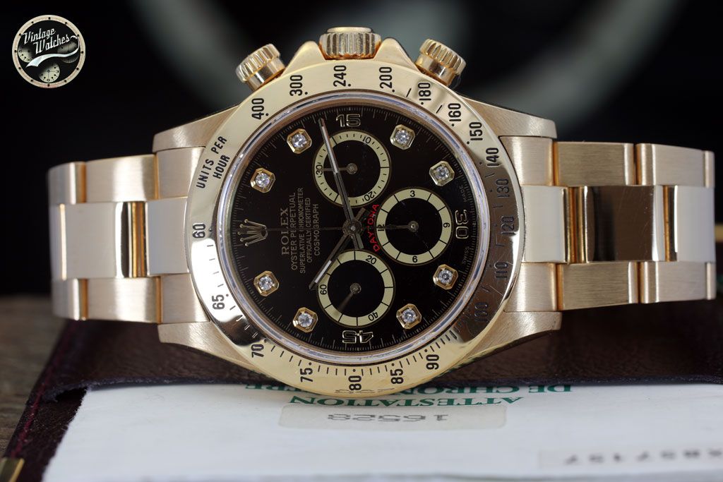 Rolex Daytona ref. 16528 Quadrante Nero Brilli con Scatola e Garanzia