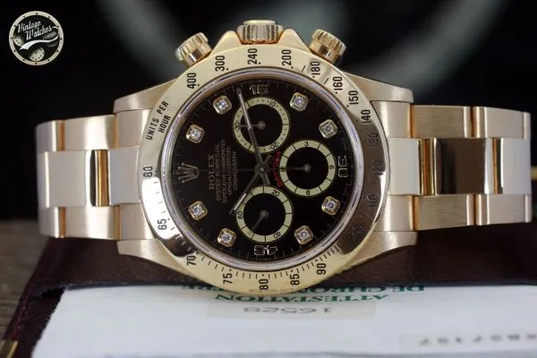 Rolex Daytona ref. 16528 Quadrante Nero Brilli con Scatola e Garanzia